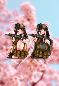 Image 3 of AK Waifu Sticker