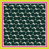 PILEA SQUARE 100% SILK TWILL SCARF