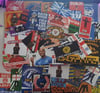 Pack of 25, 50  or 100 random football/ultras stickers. 