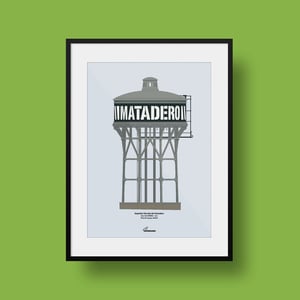 Depósito Elevado del Matadero (fondo neutro)