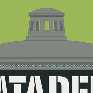 Depósito Elevado del Matadero (fondo color)