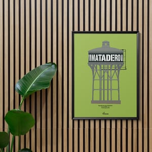 Depósito Elevado del Matadero (fondo color)