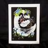 Blueberry Bacchus Ghost Print