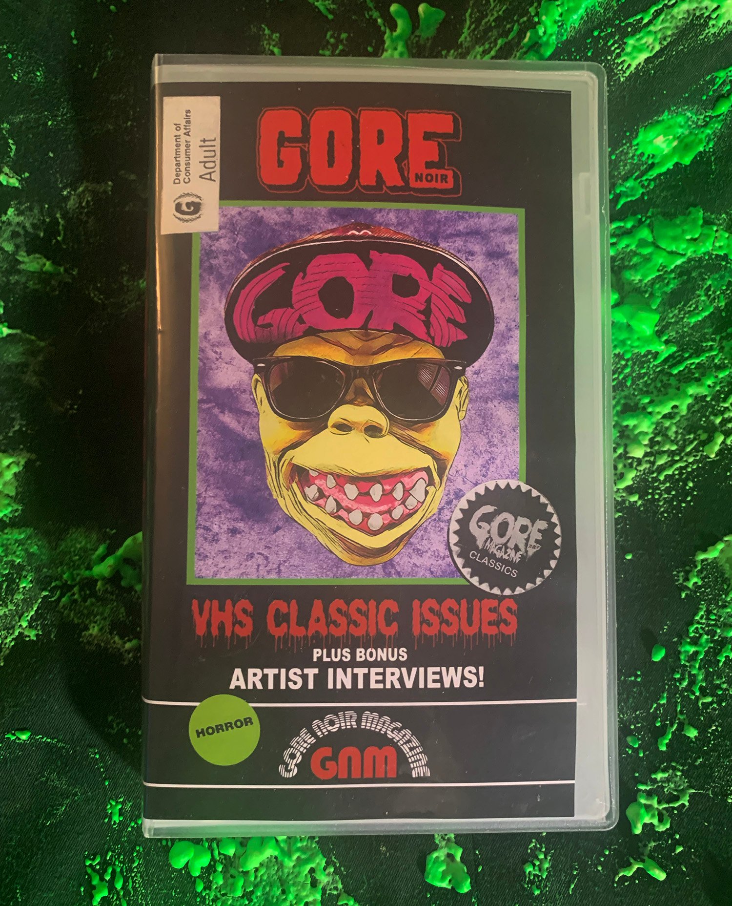 Image of Gore-Lux 6 VHS issue Package LE 222