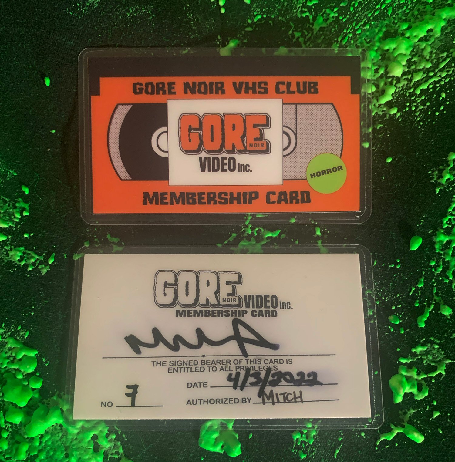 Image of Gore-Lux 6 VHS issue Package LE 222