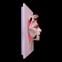 Image 5 of LED Gold Edition 'Ziggy Flash' David Bowie Face Sculpture