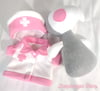 Plague Nurse Plushie - Pink & White