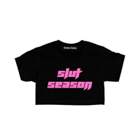 Image 3 of SLUT SEASON CROP-TOP