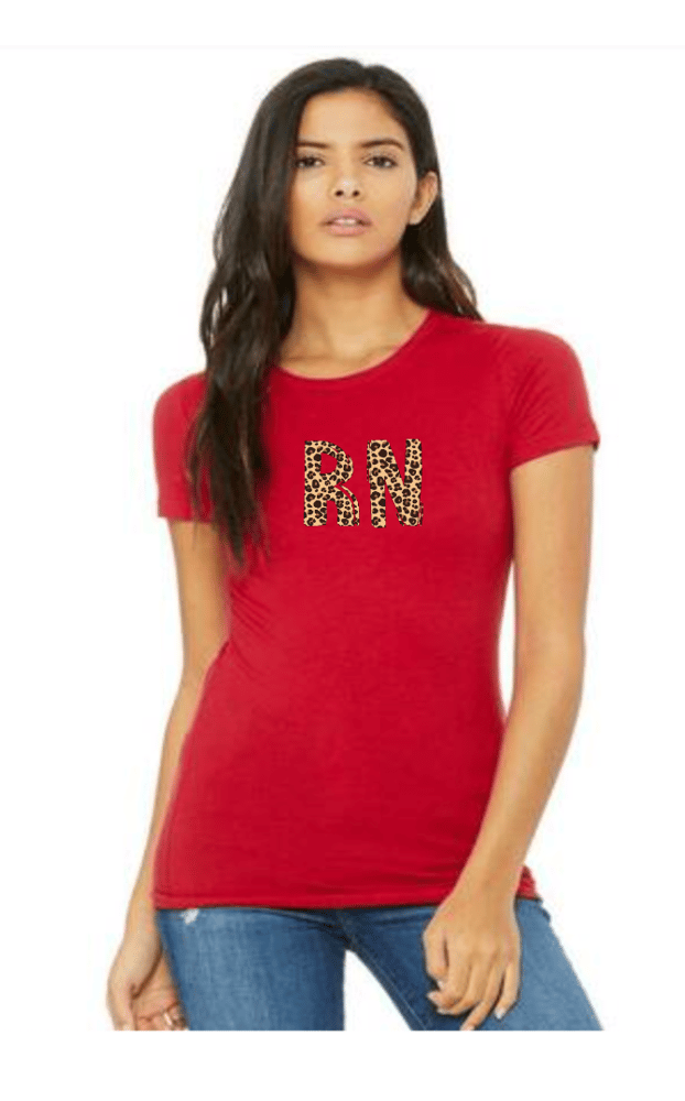 Image of RN Leopard Print Tee