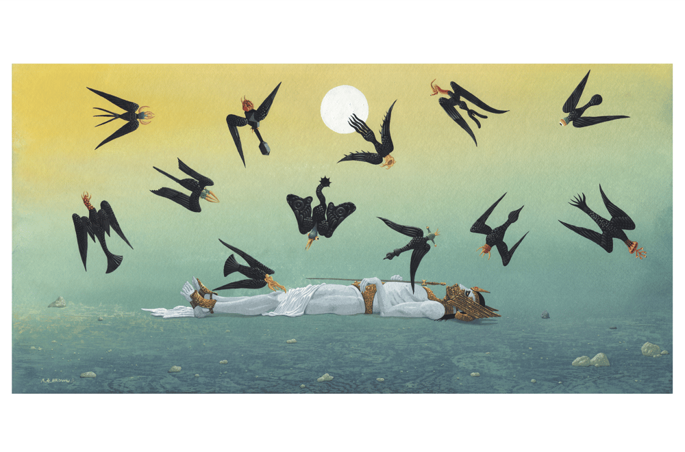 Image of A Dream Builds Its Own World • Print