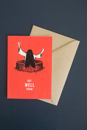 Get WELL soon - Sadako Greeting Card