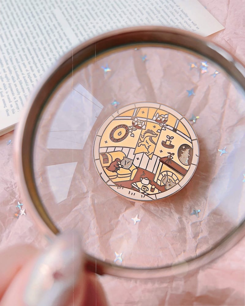 Pin: Badger Room (Pastel LR)