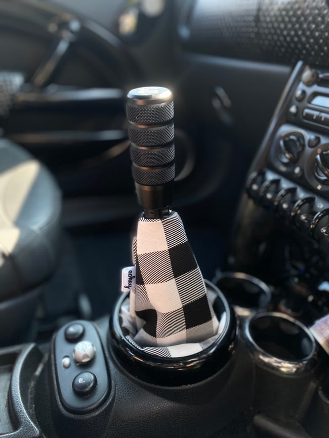 Black & white checkered 