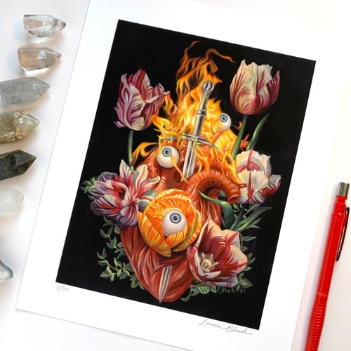 Image of Limited Edition ''Visions of a Resurrected Soul' Giclée Print