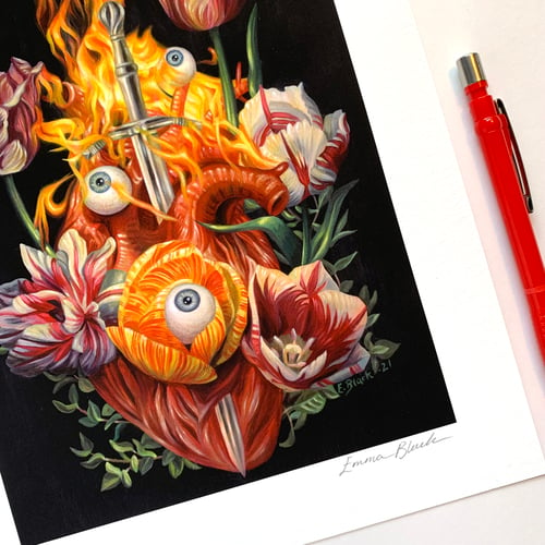 Image of Limited Edition ''Visions of a Resurrected Soul' Giclée Print