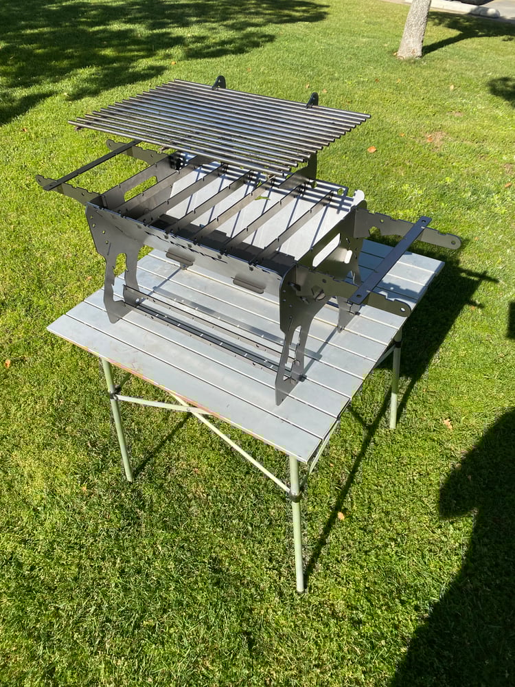 Image of The Flame V2 Full Fire Pit and Grilling Kit