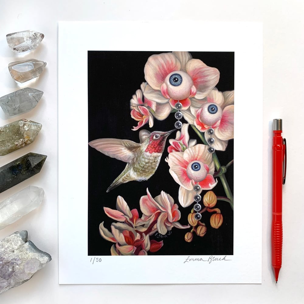 Image of Limited Edition ''The Guardian of Thought' Giclée Print - Standard Edition of 50