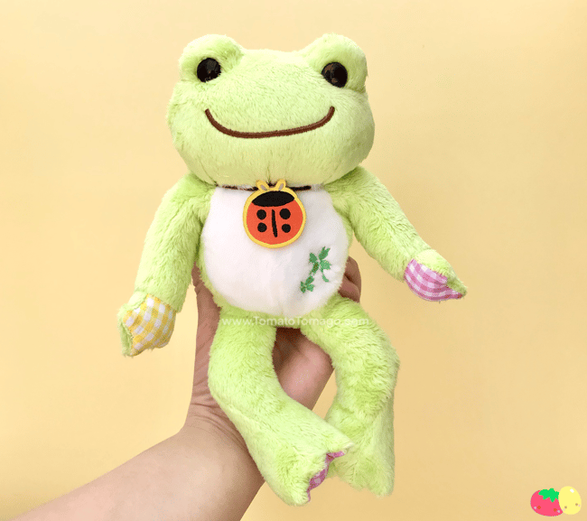 Pickles the Frog - Ladybug (Green)