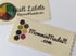 Large Organic Cotton Quilting Size Twill Tape Labels Image 4