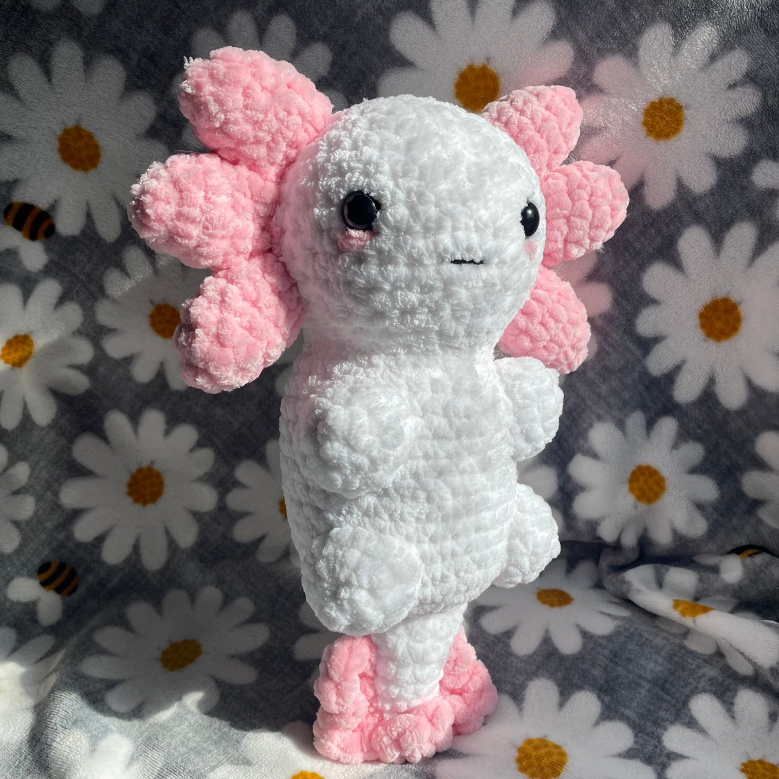 white axolotl plush