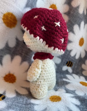 Image of Little Crochet Mushroom Friend Plush