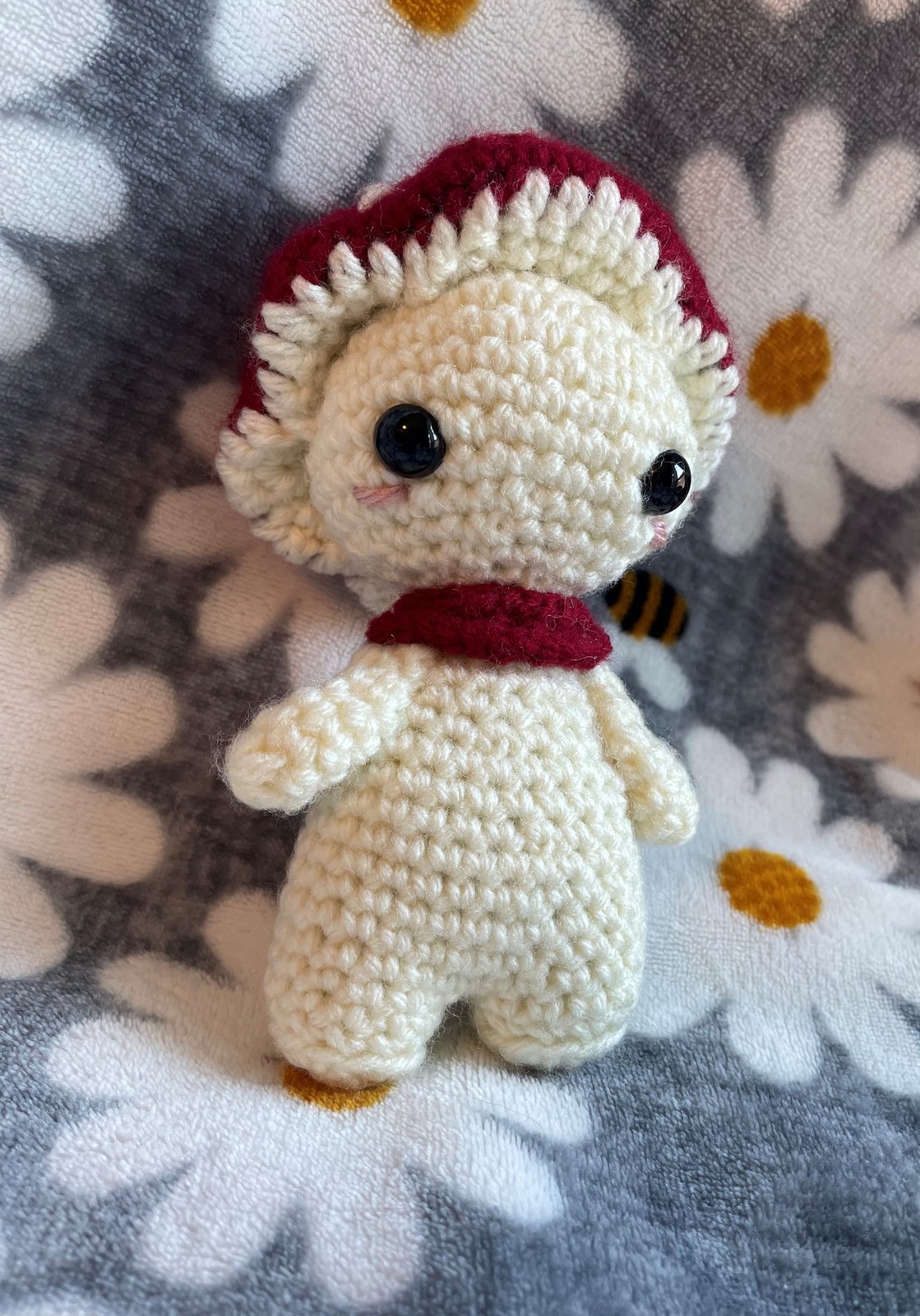 crochet mushroom stuffed animal