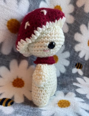 Image of Little Crochet Mushroom Friend Plush
