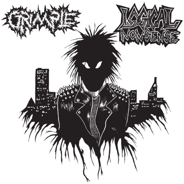 Image of GRIMPLE LOGICAL NONSENSE - “A DARKER SHADE OF GREY”  STANADARD VINYL + CD SET 