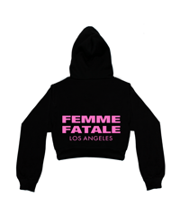 Image 4 of SLUT SEASON CROPPED HOODIE