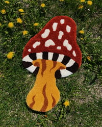 Image 2 of Mushroom Rug