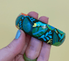 Hand Painted Wooden Bangle Bracelet (minor imperfections to be expected) TROPICAL 