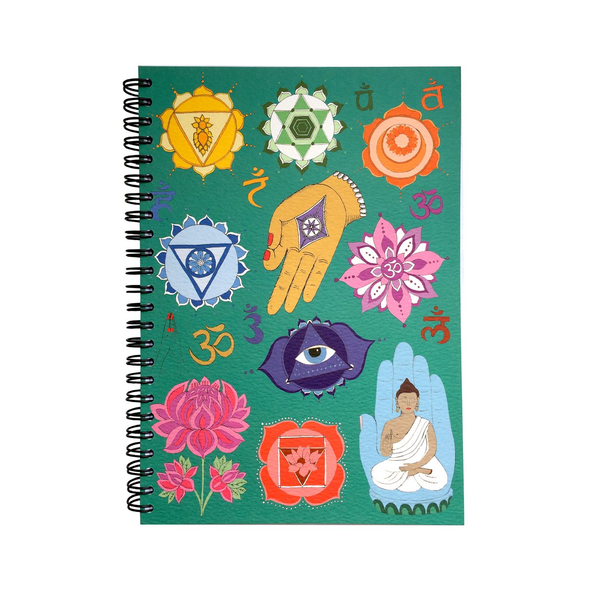 Chakra A5 Spiral Notebook