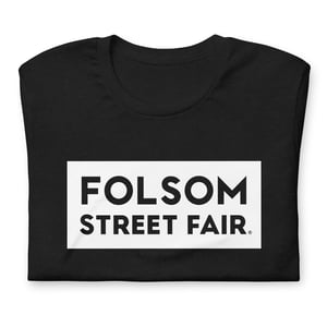 Image of Folsom Street Fair Logo T-Shirt (White)