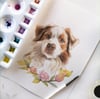 Watercolor Realistic Pet Portrait