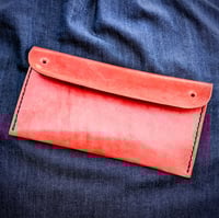 Image 2 of Flap Pouch (Fire red)