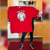Red 4XL Widow's Peak Freak Shirt + Autograph
