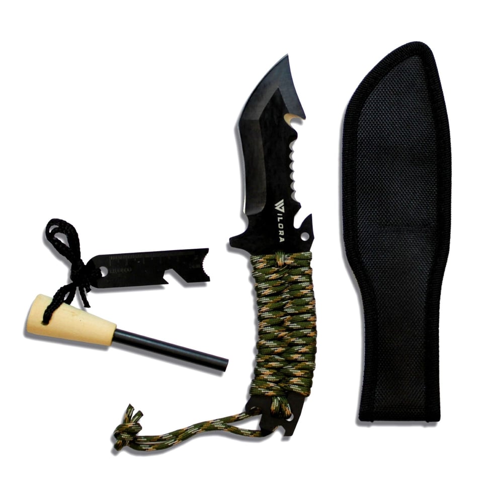 Image of Hunting Knife with Ferro Rod