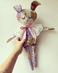 Image 2 of Retro Floral Bunny