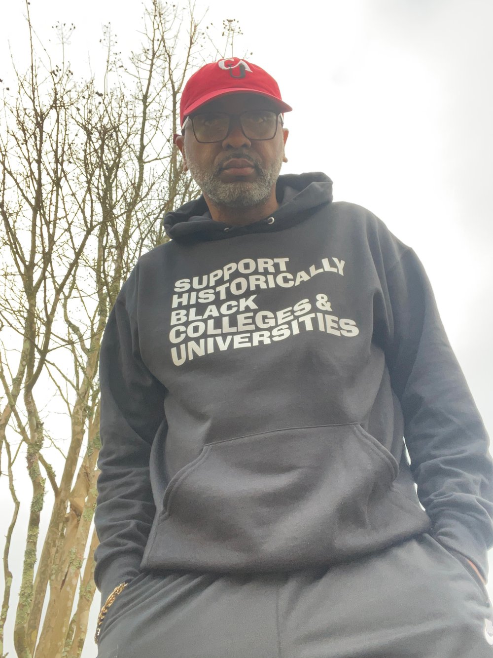 SUPPORT HBCUS Unisex Hoodie (BLACK)
