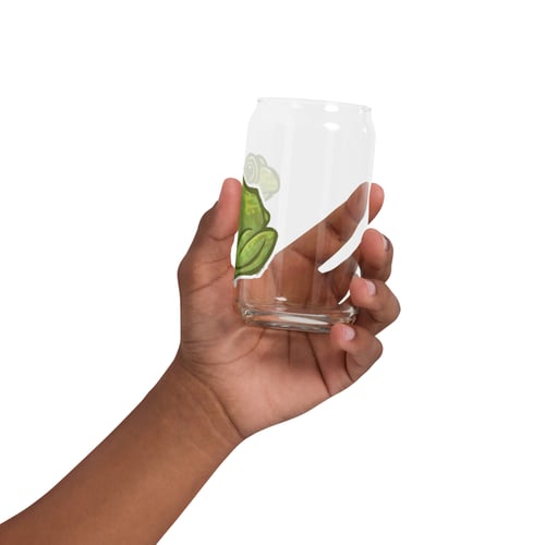 Image of Bradley Bullfrog Can-shaped glass