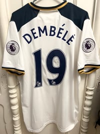 Image 9 of Tottenham Hotspur “DEMBÉLÉ 19” 2016/17 Home Shirt + PL patches, XL