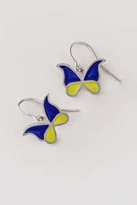 Ukrainian Butterfly Earrings