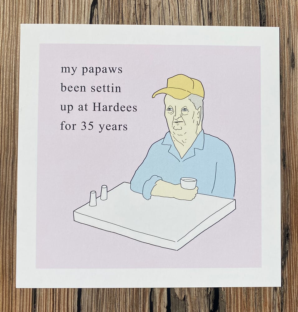 Image of Hardees Papaw Print