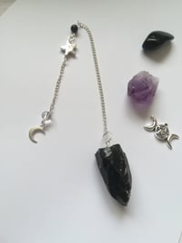 Image 3 of Obsidian pendulum