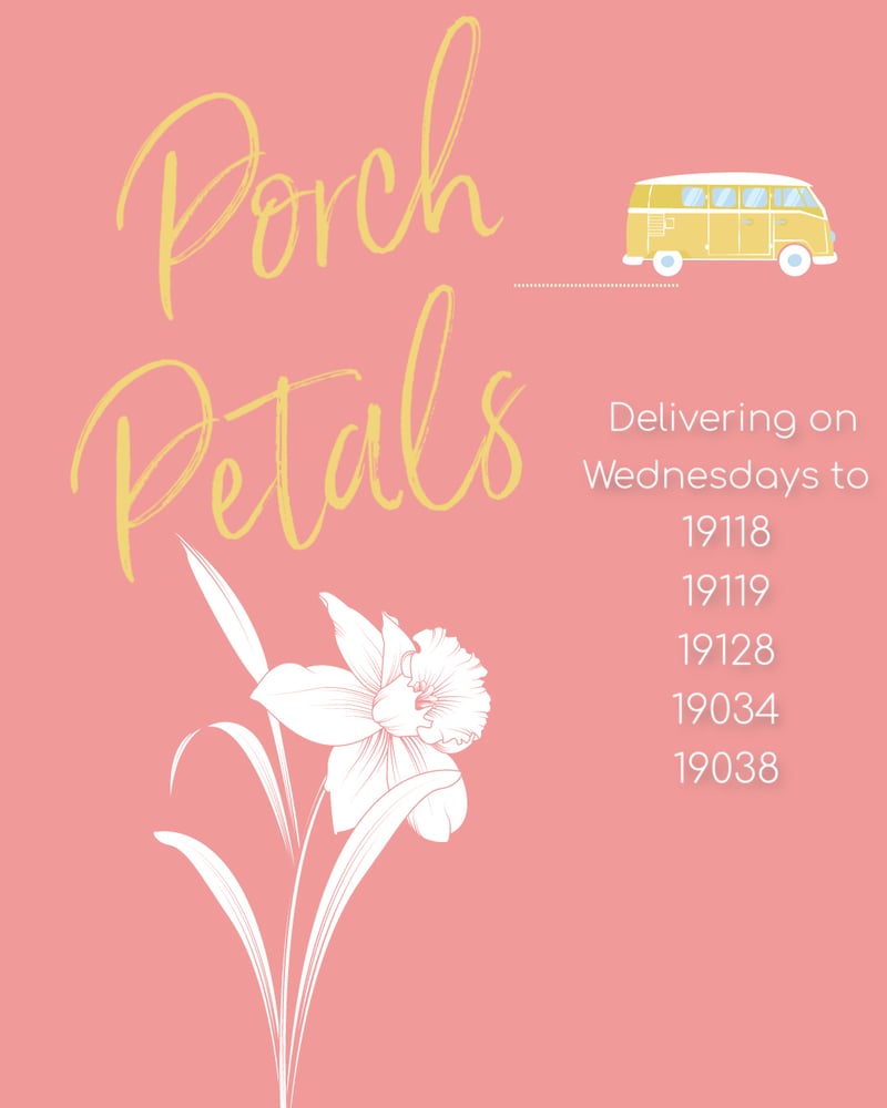 Image of PORCH PETALS for Local Delivery