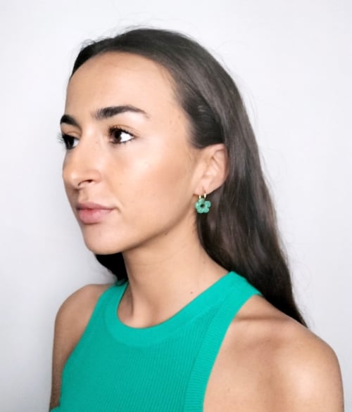 Image of Pendientes DAISY - Verde