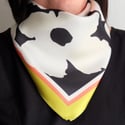 BUDDLEJA SQUARE 100% SILK TWILL SCARF