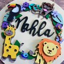 Image 3 of Safari Wreath