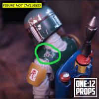 Image 4 of Custom Wired Cape for Black Series Boba Fett