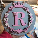 Image 4 of Initial Wreath (Princess)